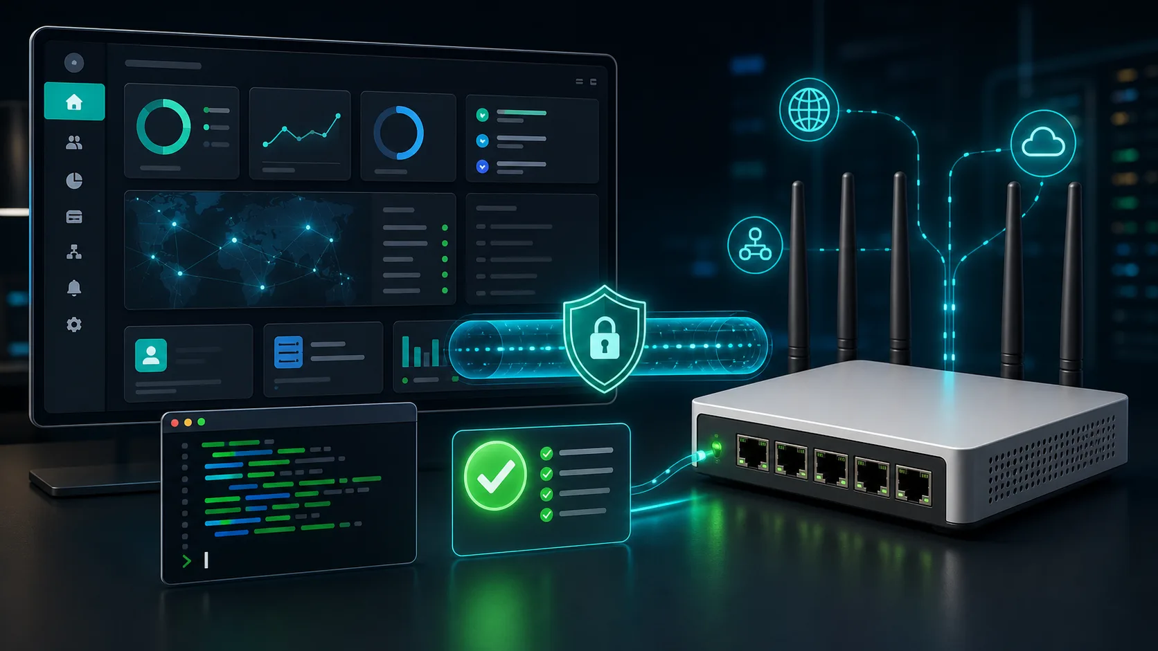 Vista guiada: Registrar MikroTik
